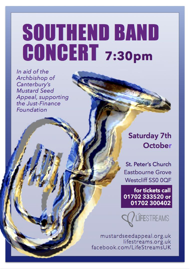 A Southend Band Concert poster
