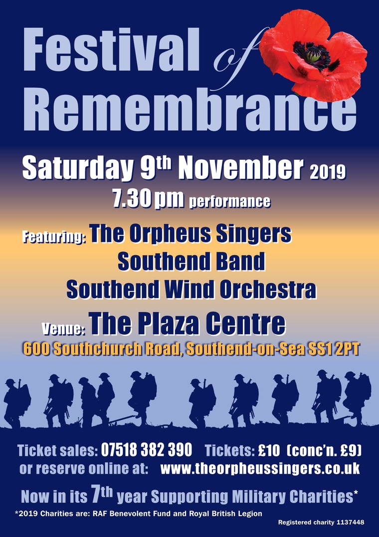 Festival of Remembrance poster