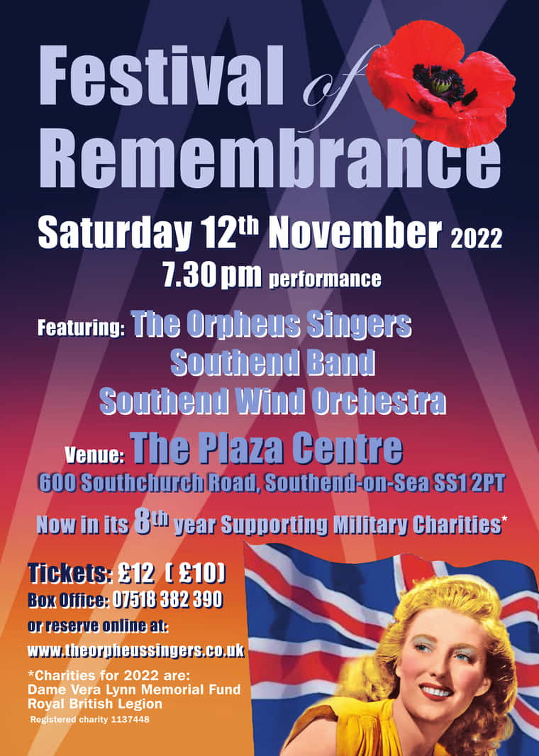 Festival of Remembrance poster
