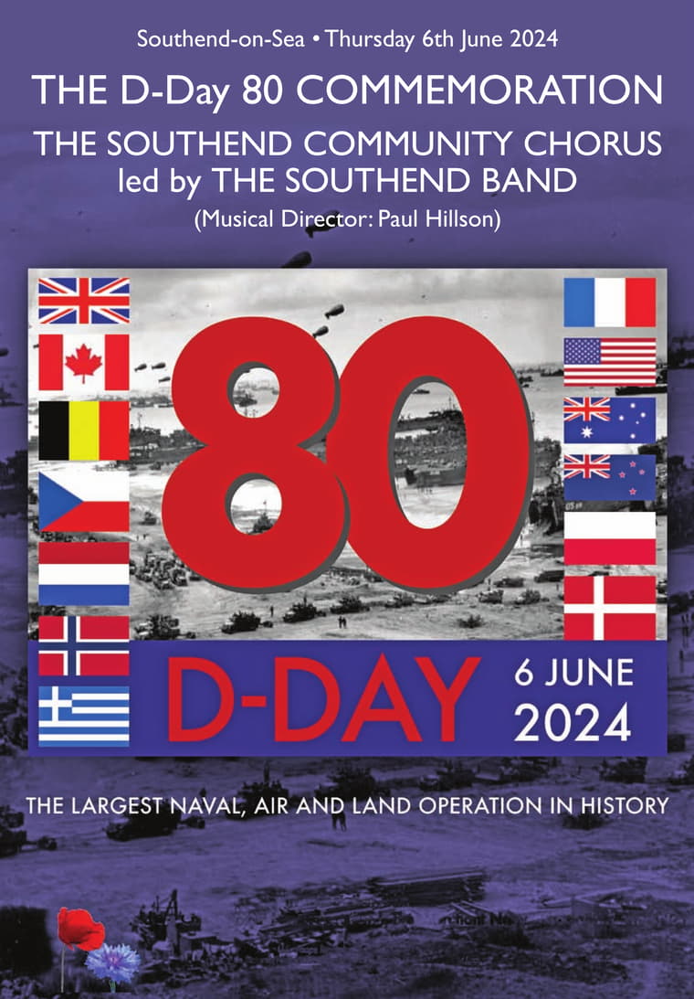 80th Anniversary of D-Day poster