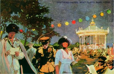 When bandstands were illuminated